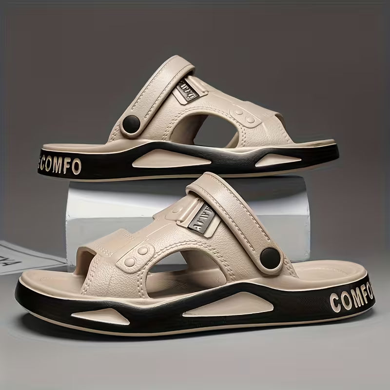 Men's Summer Slides Breathable Non-Slip Beach