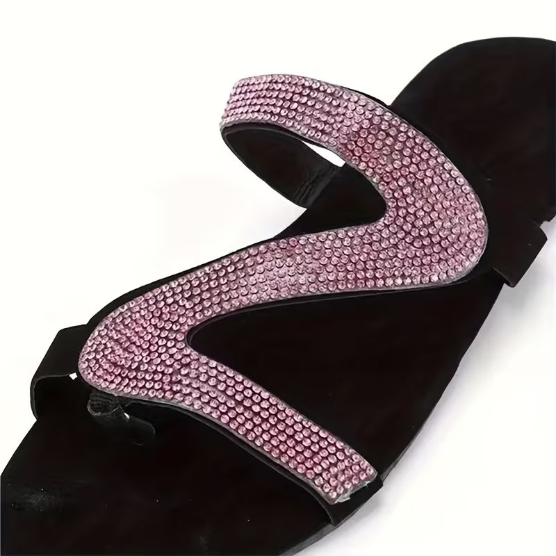 New Pattern Casual Outdoor Flat Sandals, Women Shoes