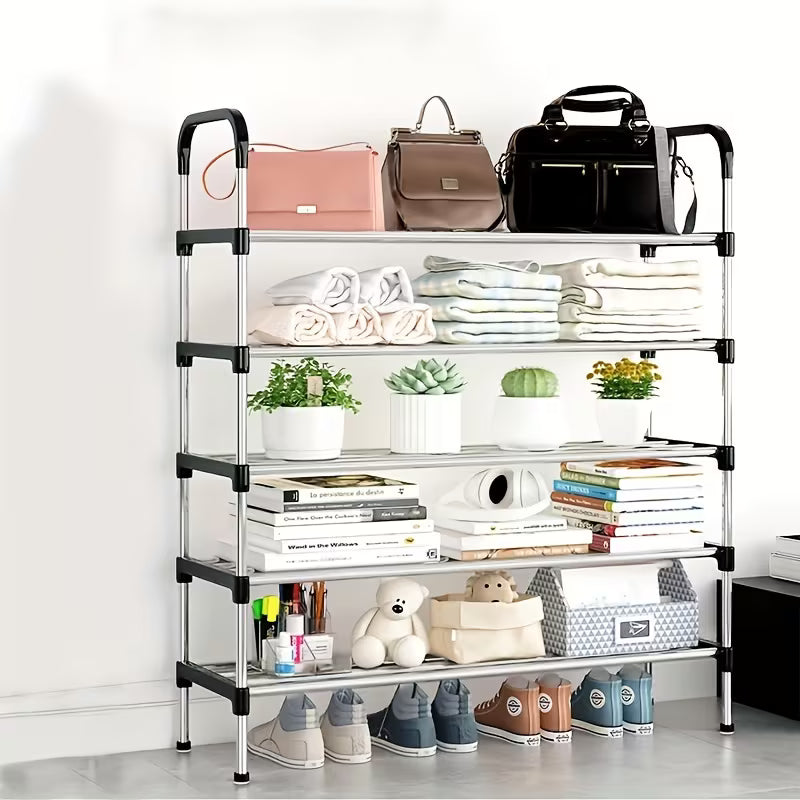 1 Set Multi-Tier Shoe Organizer, Freestanding Shoe Rack
