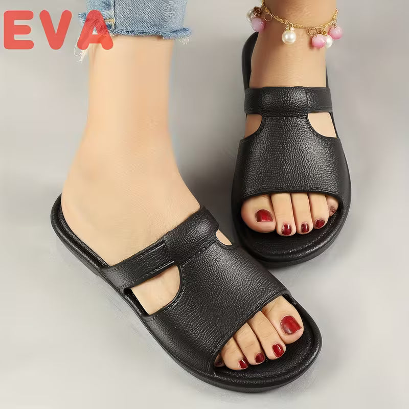 Fashion Women's Summer Plastic Slippers