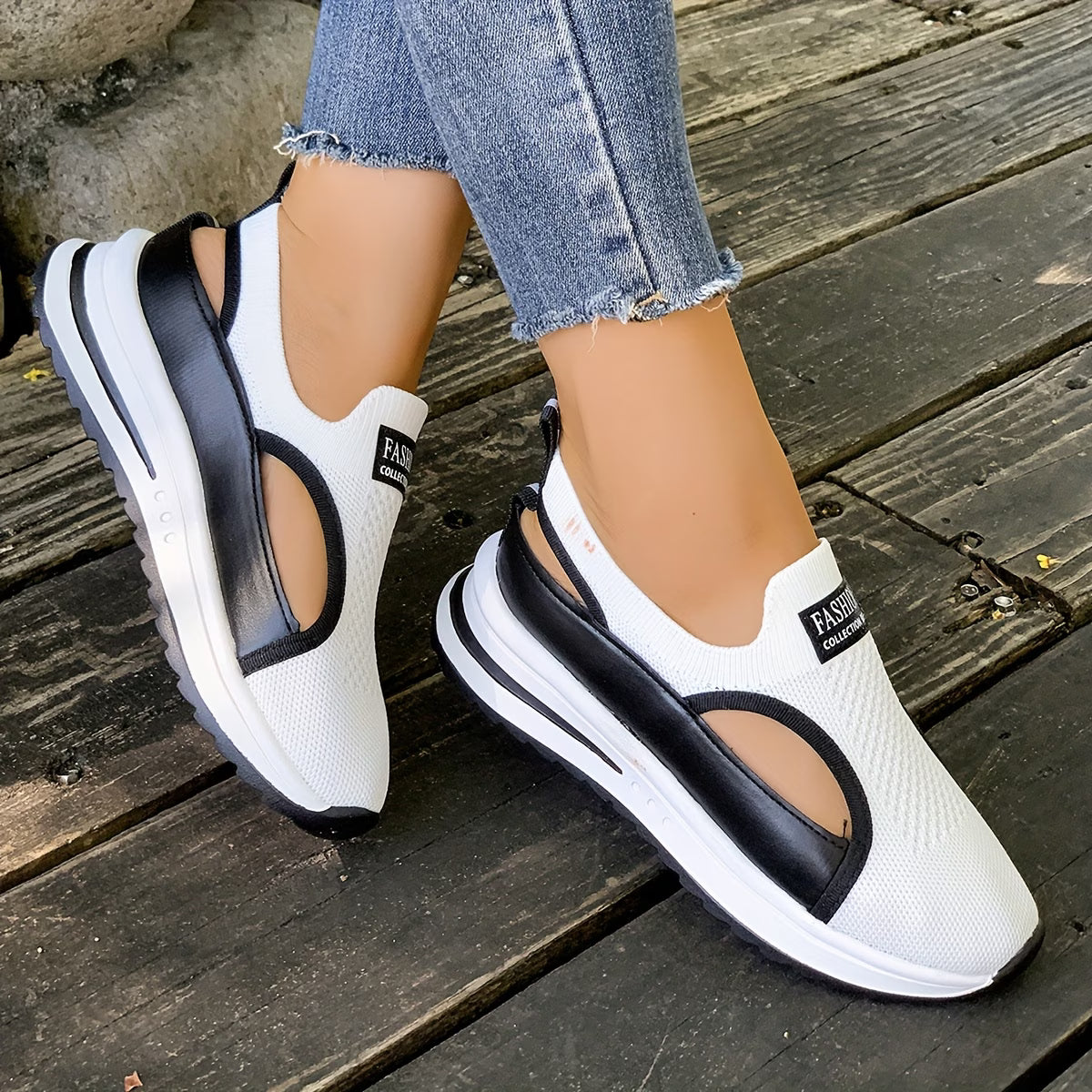 Platform Wedge Athletic Sandals Women New Summer Hollow