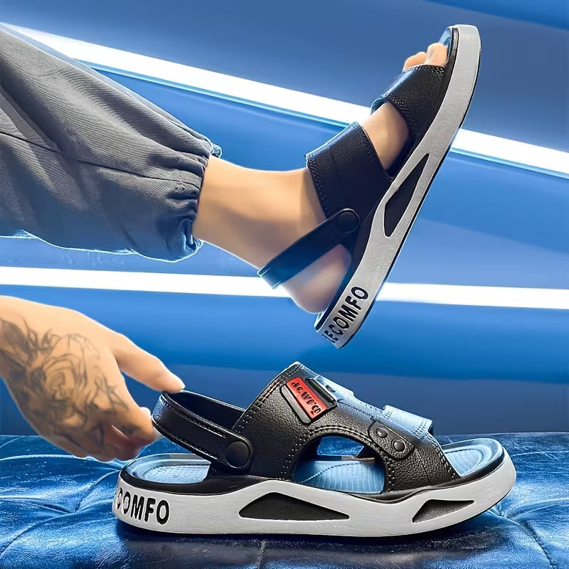 Men's Summer Slides Breathable Non-Slip Beach