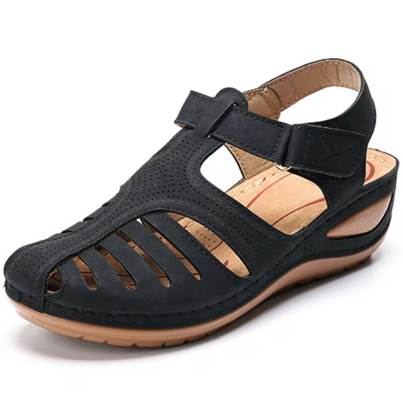 Women's Platform Sandals, Closed Toe Round Toe