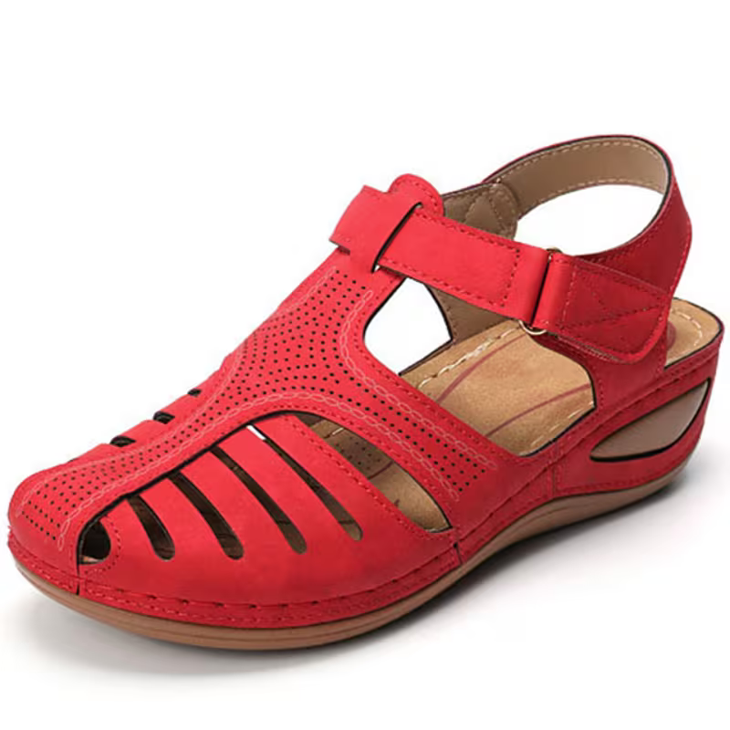 Women's Platform Sandals, Closed Toe Round Toe