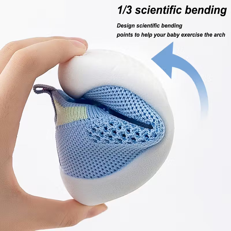 Breathable Mesh Slip-On Sneakers for Toddlers
