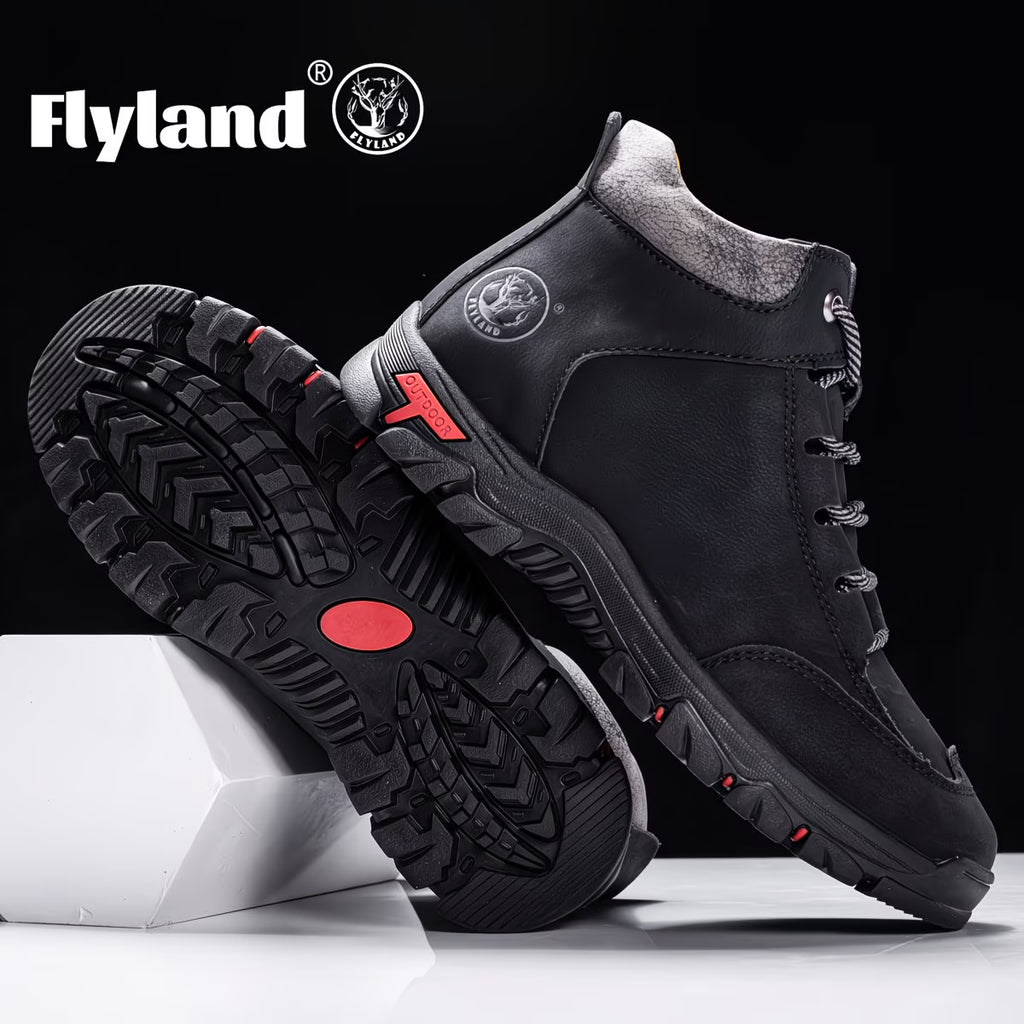 F8828 Men's Second-Layer Cowhide Skin-Friendly
