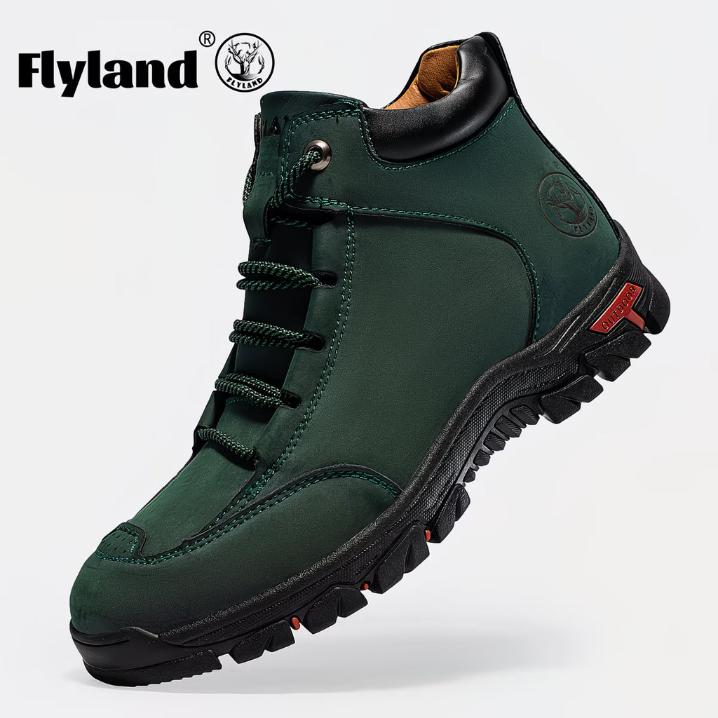 F8828 Men's Second-Layer Cowhide Skin-Friendly