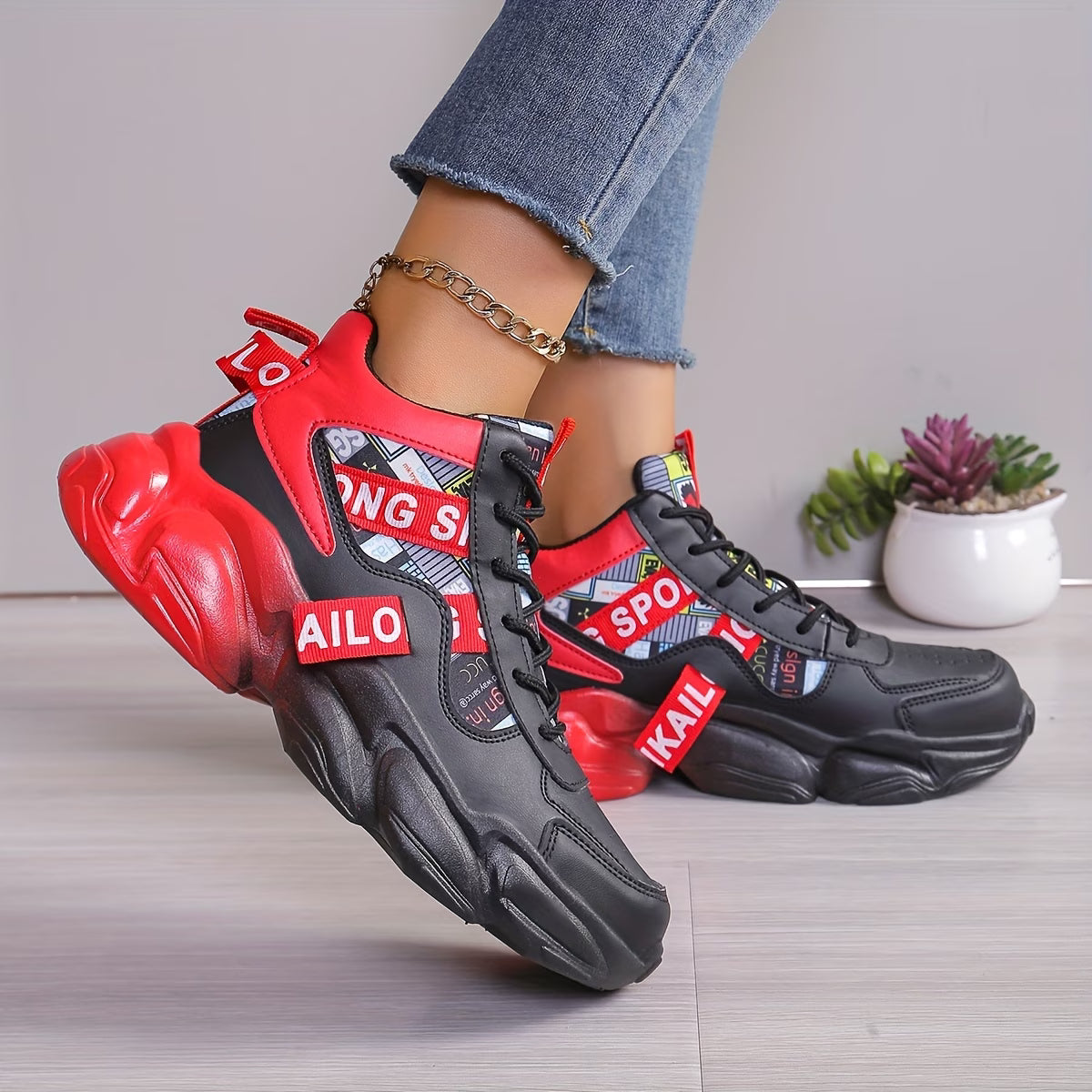 High-top Autumn Basketball Shoes, Women Shoes, Sneakers