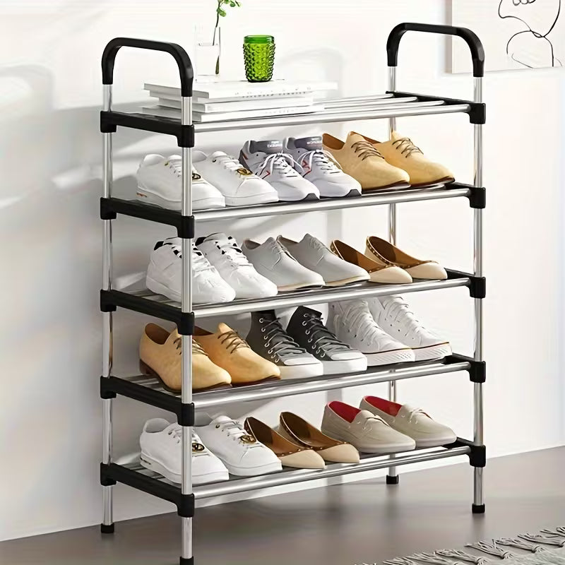 1Set Multi-Tier Shoe Organizer, Freestanding 