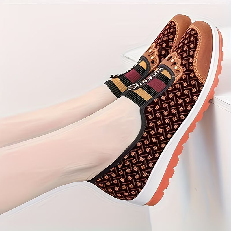 Women'S Casual Slip-On Loafers Comfortable Flat Shoes