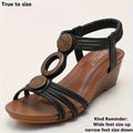 Women'S Wedge Sandals, Women Size 2026 Summer