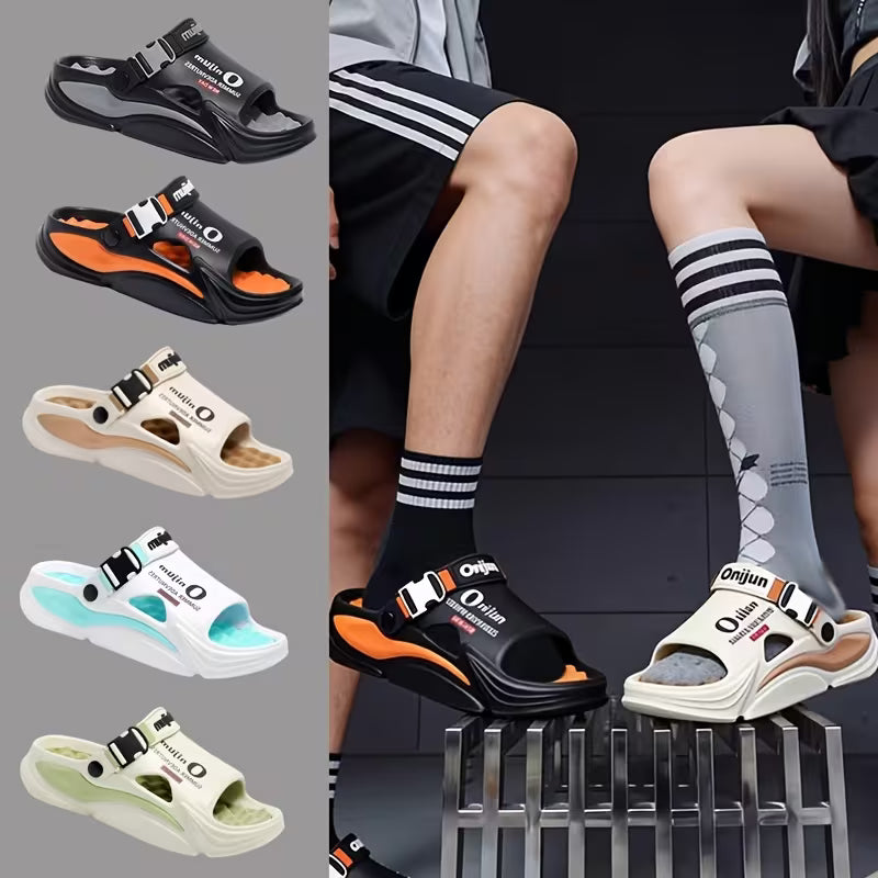 Unisex Massage &amp; Stress-Relief Cooling Slippers,