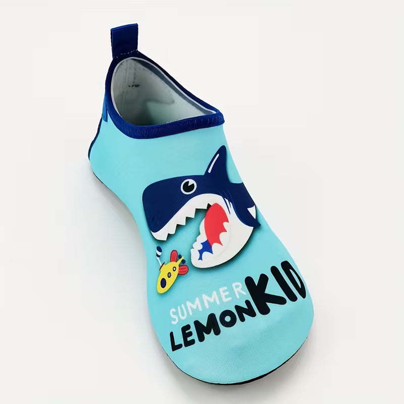 Little Kids Boy's Barefoot Water Shoes Cartoon