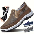 Men'S Comfortable Non-Slip Loafers |Solid Color Breathable