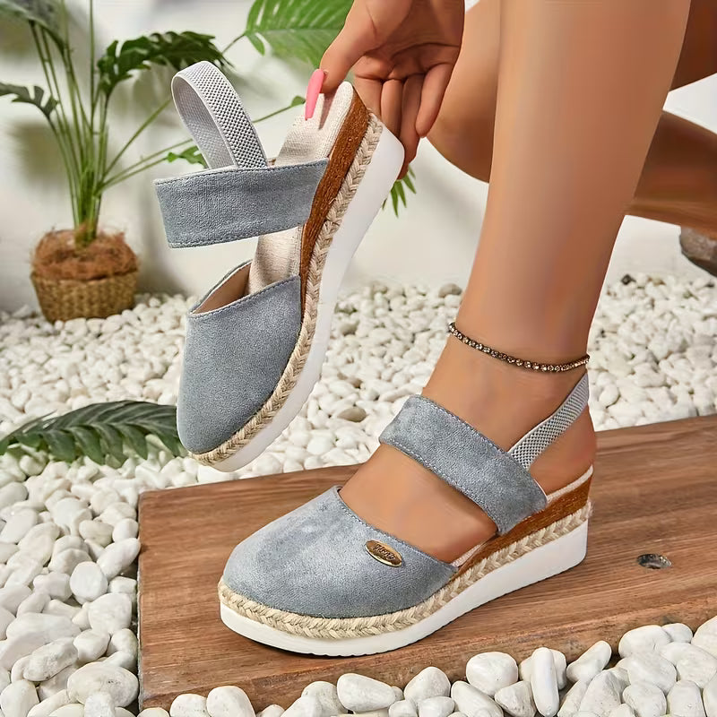 Women'S Thick Cushioned Sole Platform Sandals -