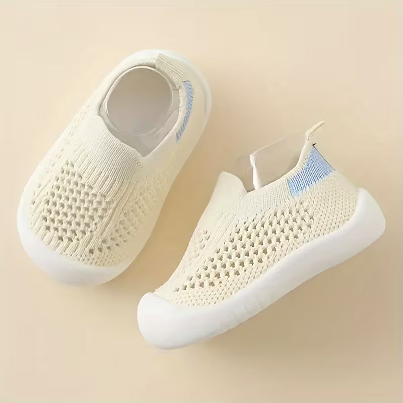 Breathable Mesh Slip-On Sneakers for Toddlers