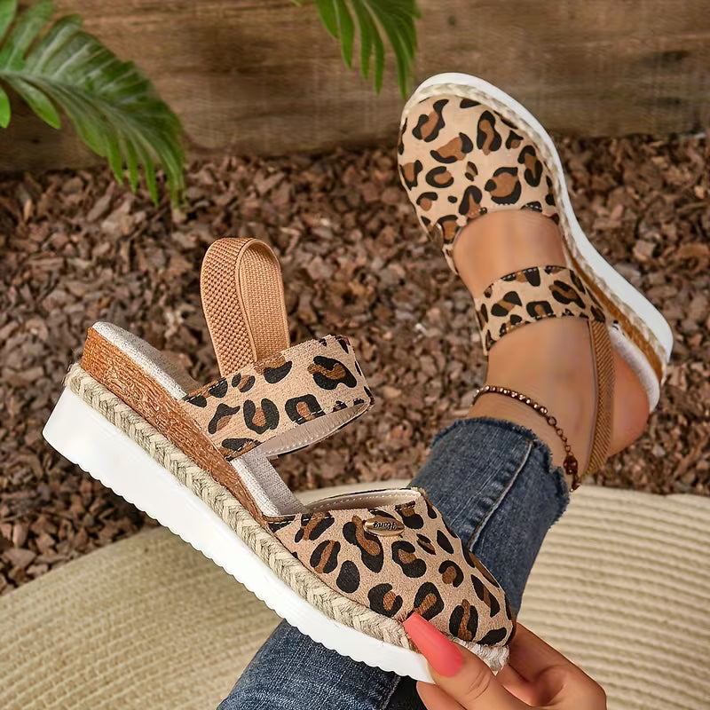 Women'S Thick Cushioned Sole Platform Sandals -