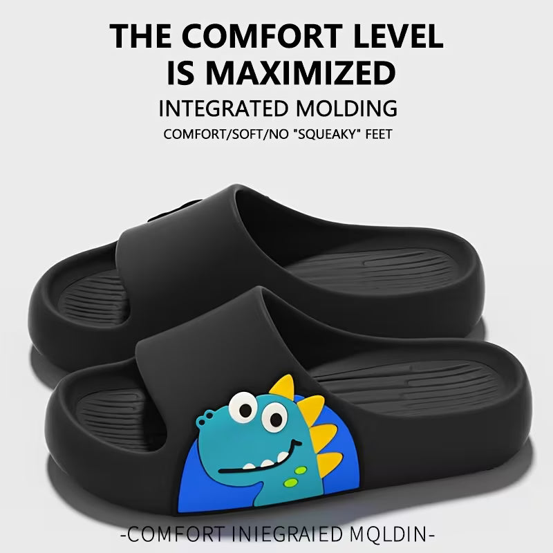 Cute Cartoon Slippers - Beach Casual Open-Toe Sandals