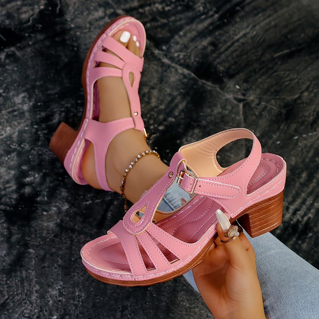 Bohemian Style Women'S Wedge Sandals - Comfortable