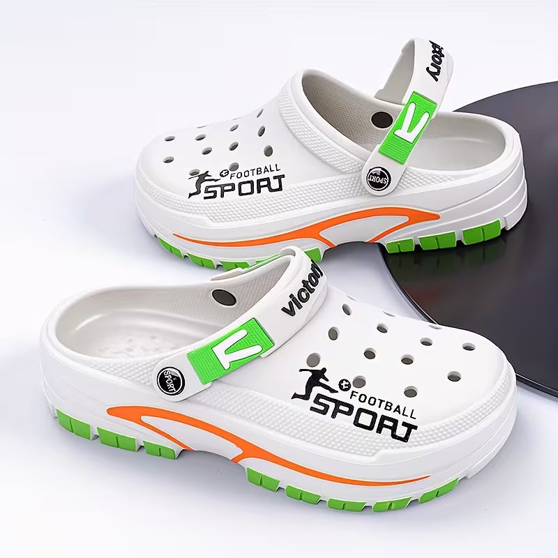 Men's Fashionable and Versatile Clogs Sporty Sandals