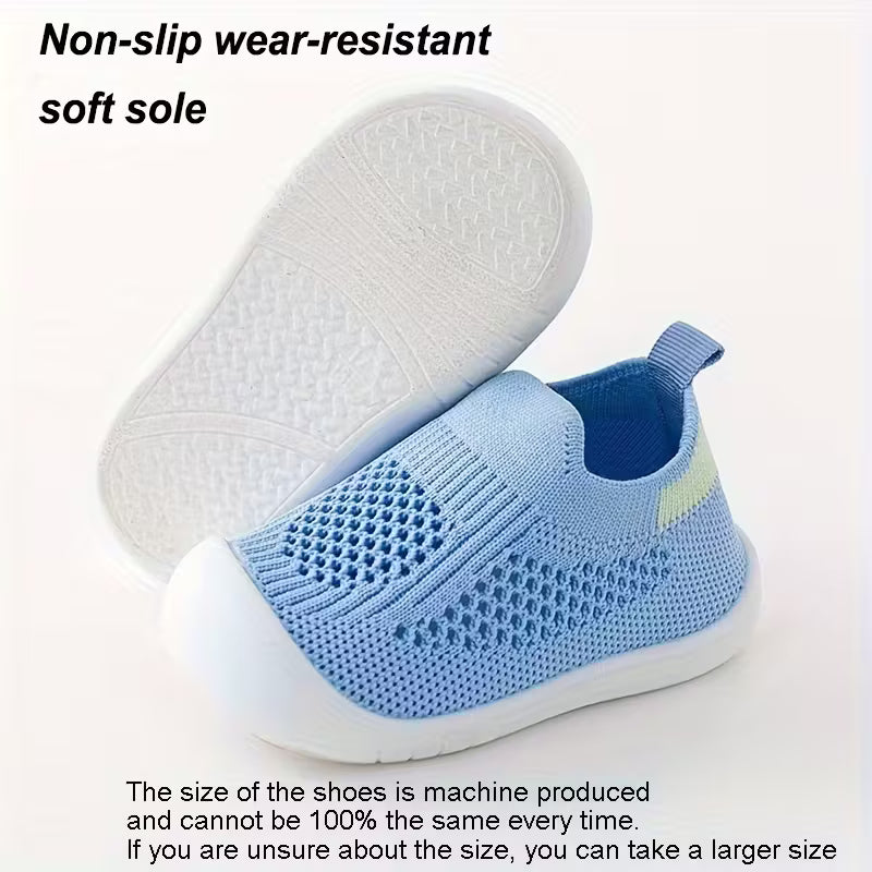Breathable Mesh Slip-On Sneakers for Toddlers