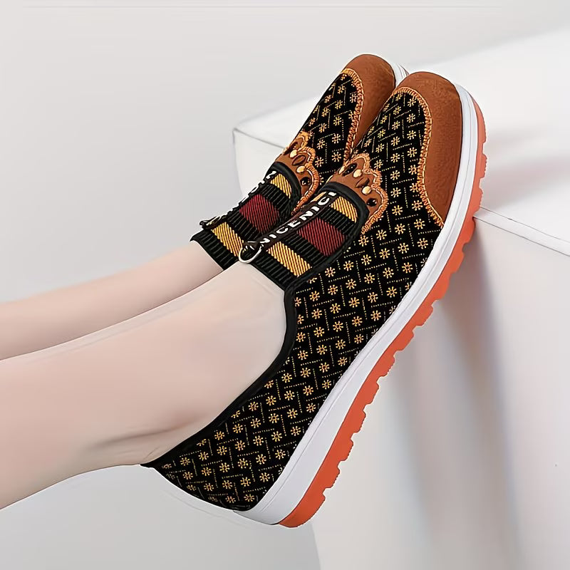 Women'S Casual Slip-On Loafers Comfortable Flat Shoes