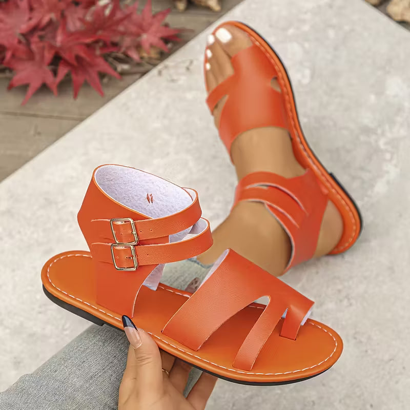 New Women's High-Top Flat Sandals, Women Shoes