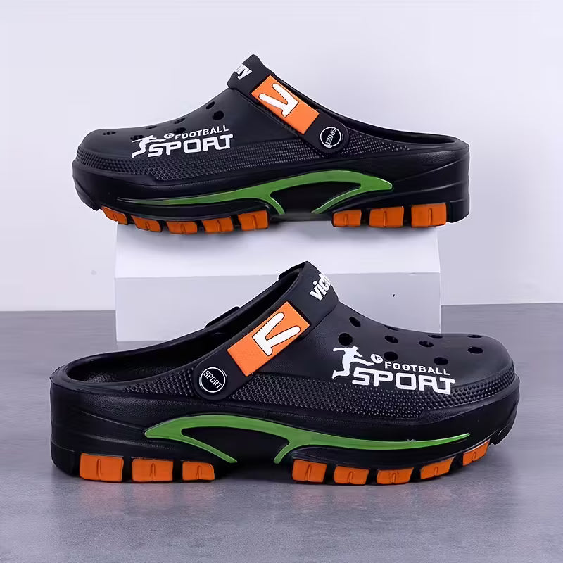 Men's Fashionable and Versatile Clogs Sporty Sandals