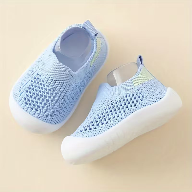 Breathable Mesh Slip-On Sneakers for Toddlers