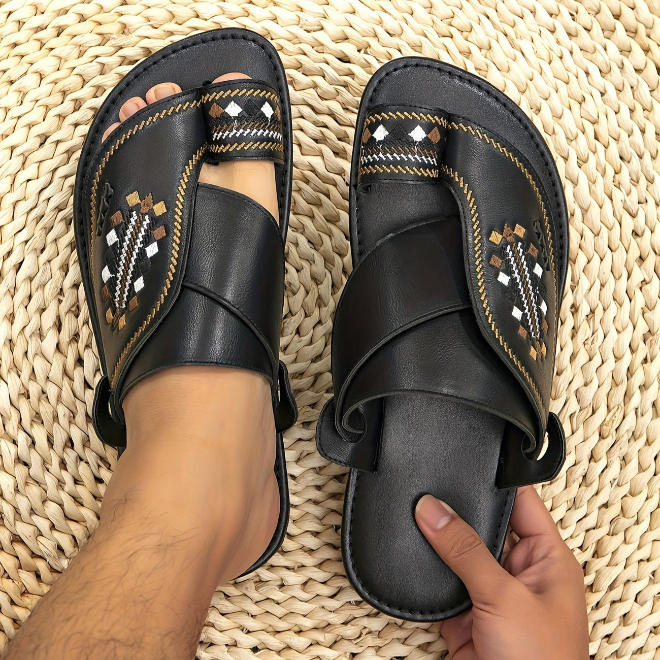 Men'S Shoes Men'S Slippers Sandals Men'S Summer