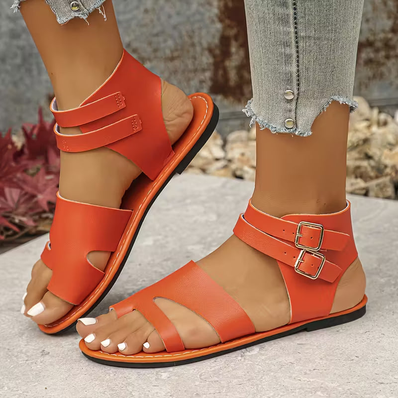 New Women's High-Top Flat Sandals, Women Shoes