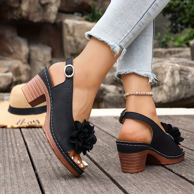 Women'S Novel Fashion Chunky Heel Short
