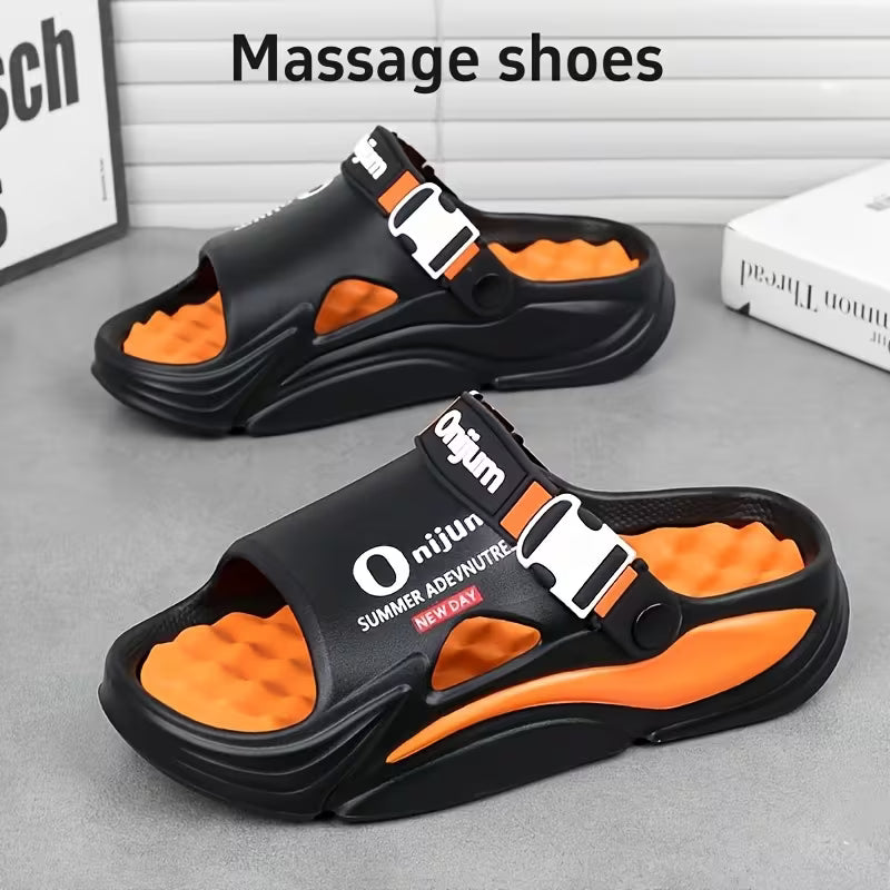 Unisex Massage &amp; Stress-Relief Cooling Slippers,