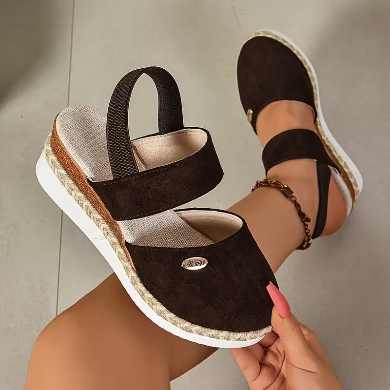 Women'S Thick Cushioned Sole Platform Sandals -