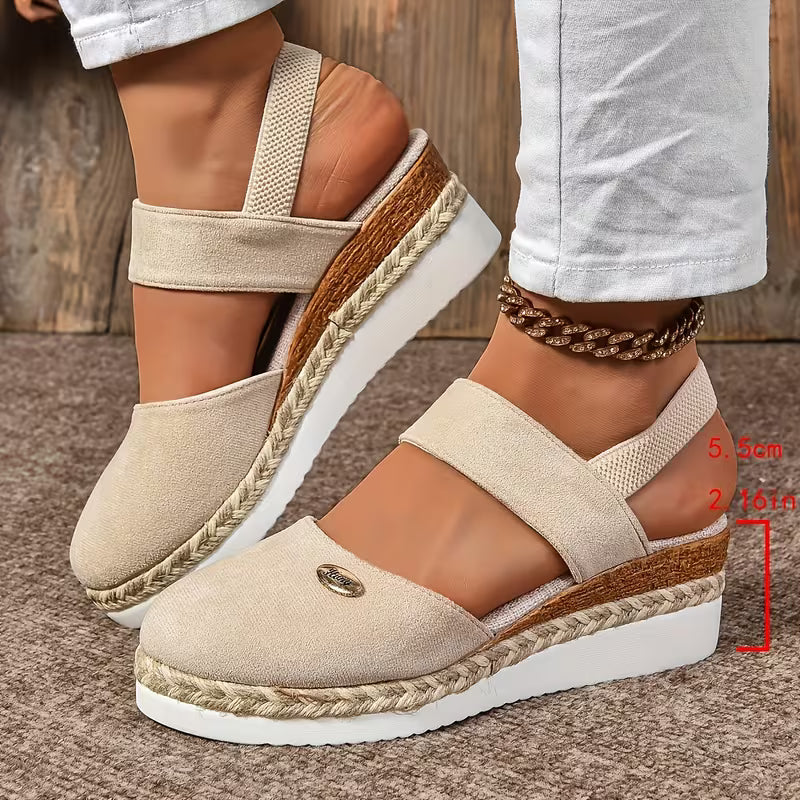 Women'S Thick Cushioned Sole Platform Sandals -