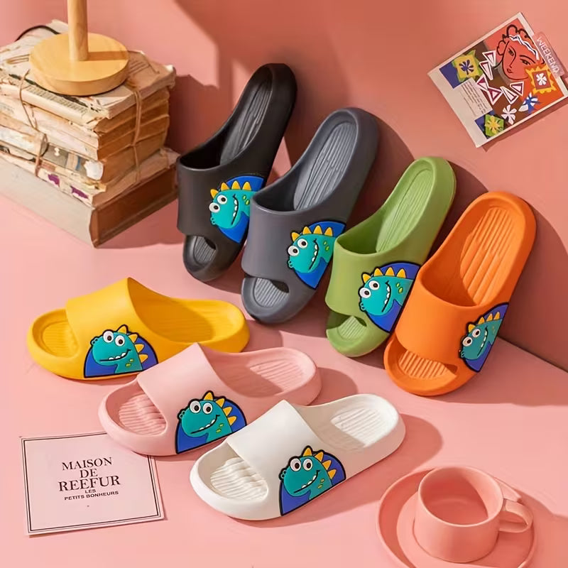 Cute Cartoon Slippers - Beach Casual Open-Toe Sandals