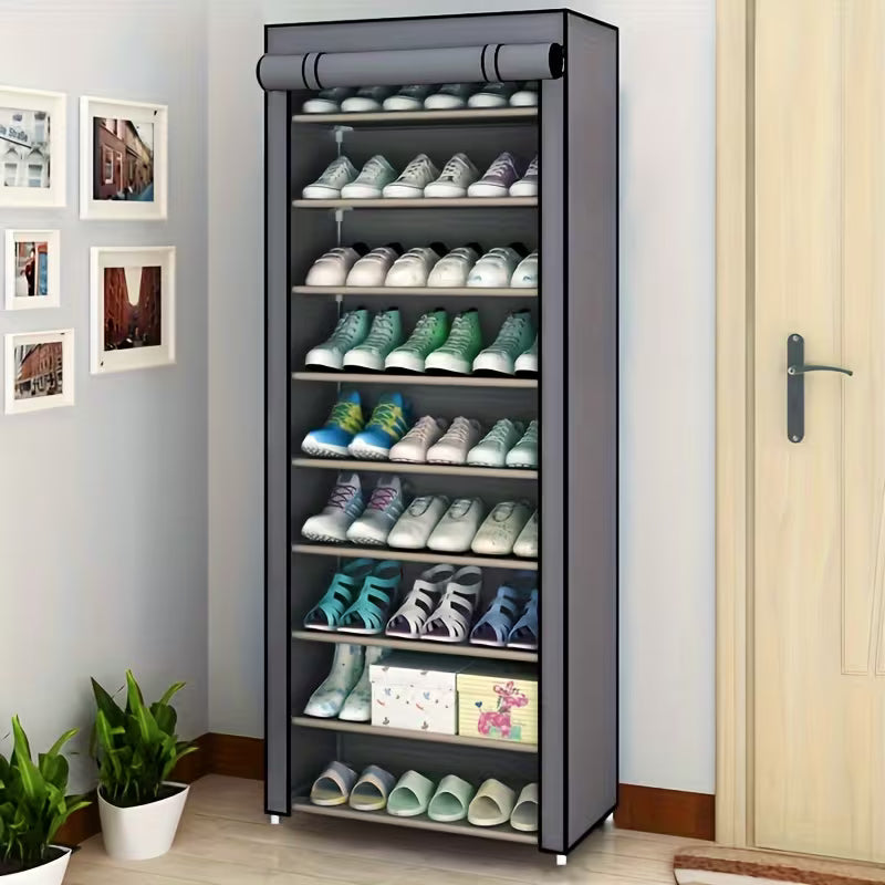 8-Tier 10-Tier Simple Shoe Rack Multi-Layer