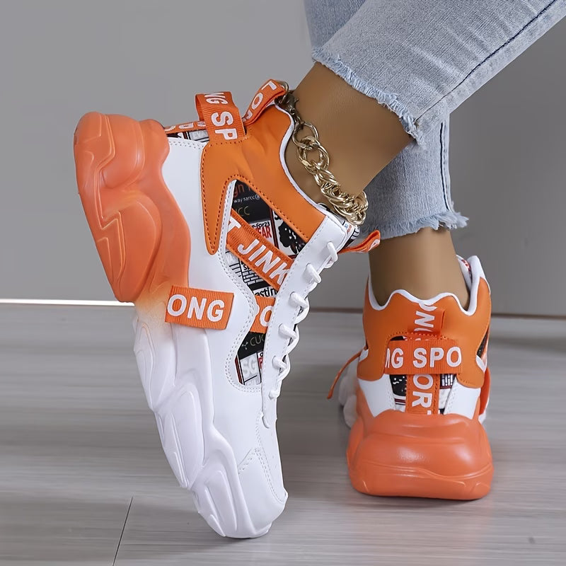 High-top Autumn Basketball Shoes, Women Shoes, Sneakers
