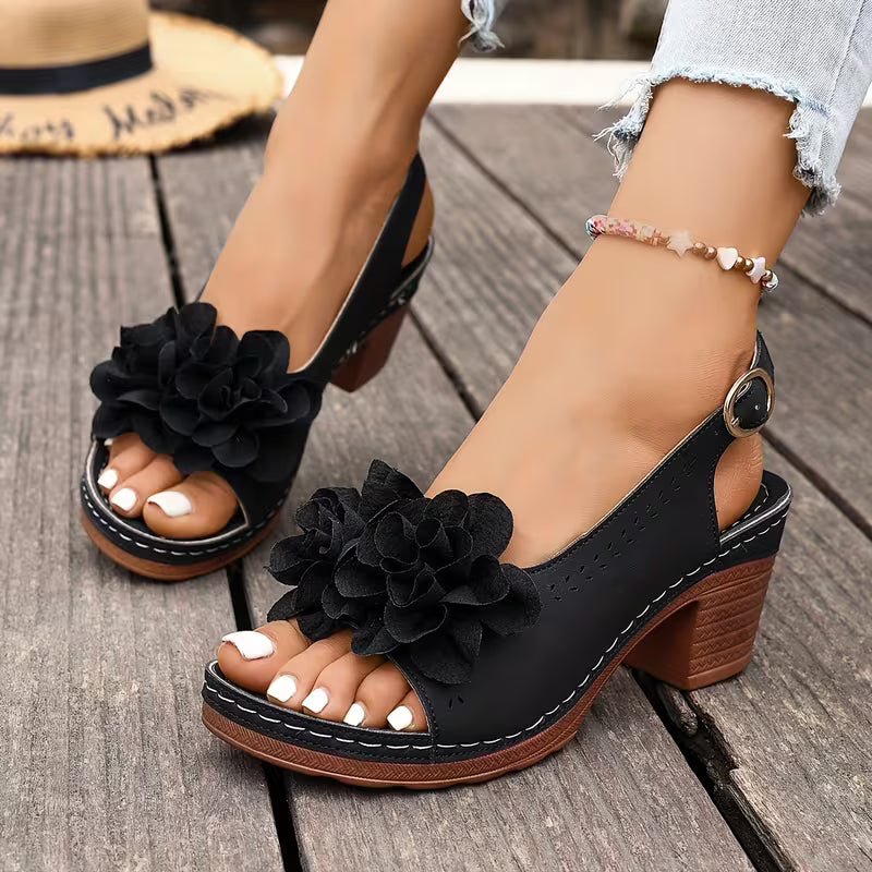 Women'S Novel Fashion Chunky Heel Short