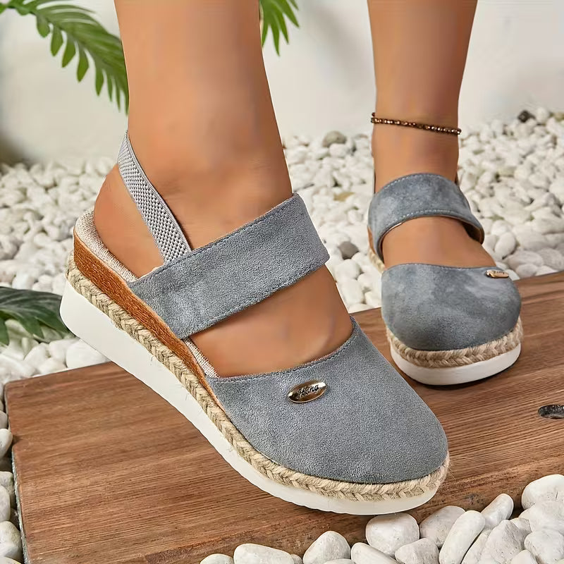 Women'S Thick Cushioned Sole Platform Sandals -