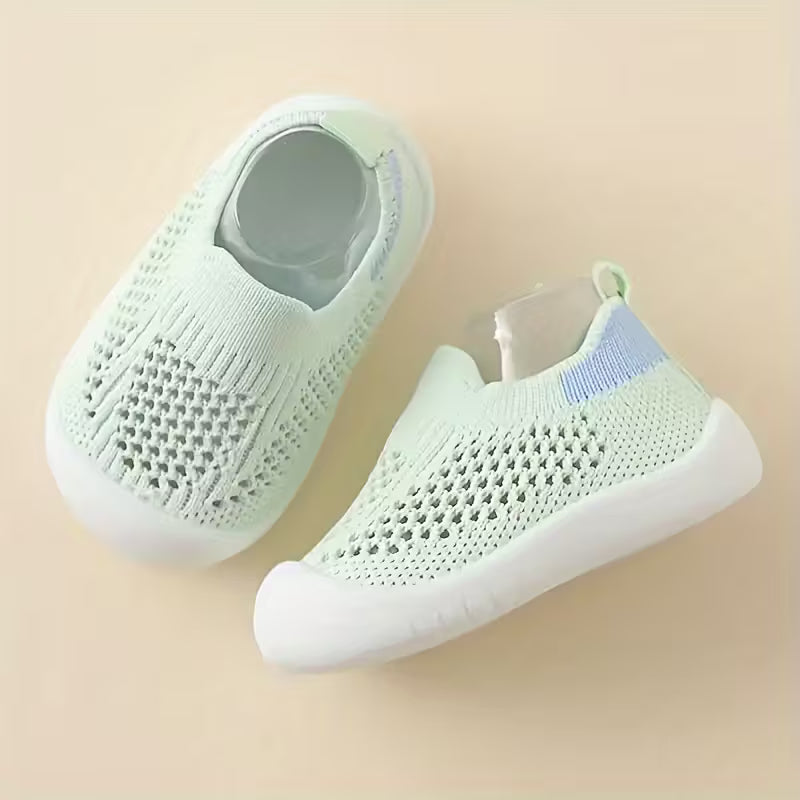 Breathable Mesh Slip-On Sneakers for Toddlers