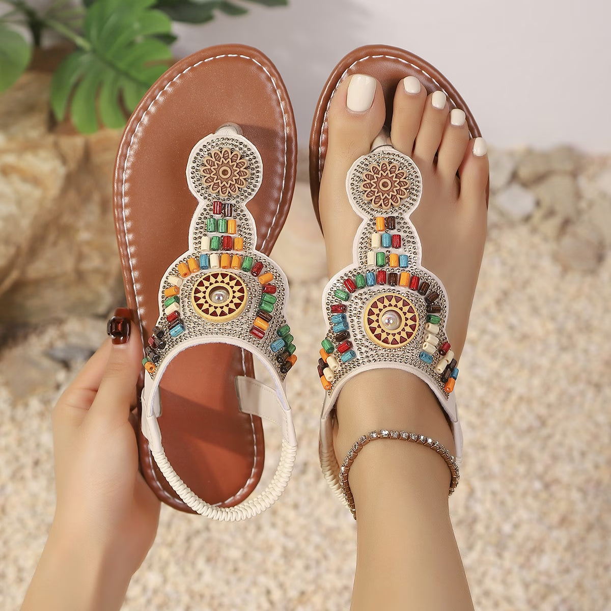 Summer New Vintage Bohemian Ethnic Style Casual Soft