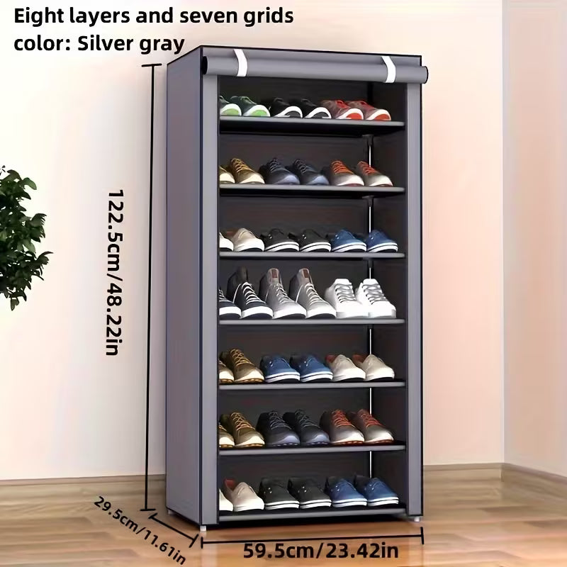 8-Tier 10-Tier Simple Shoe Rack Multi-Layer