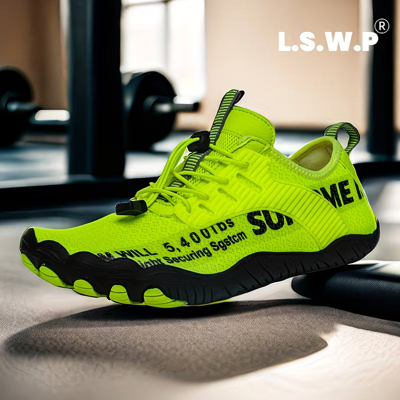Men's Wading Shoes, Anti-Slip, Breathable Knit Mesh Indoor