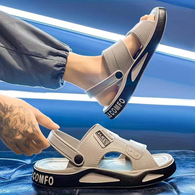 Men's Summer Slides Breathable Non-Slip Beach
