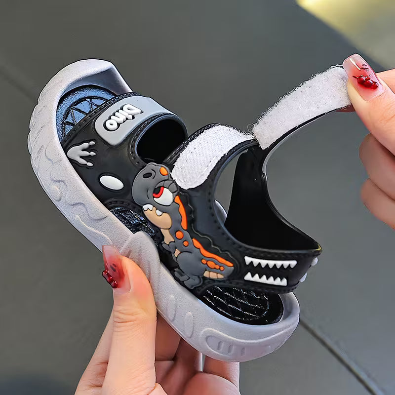 Cartoon Character Beach Sandals Soft Sole 