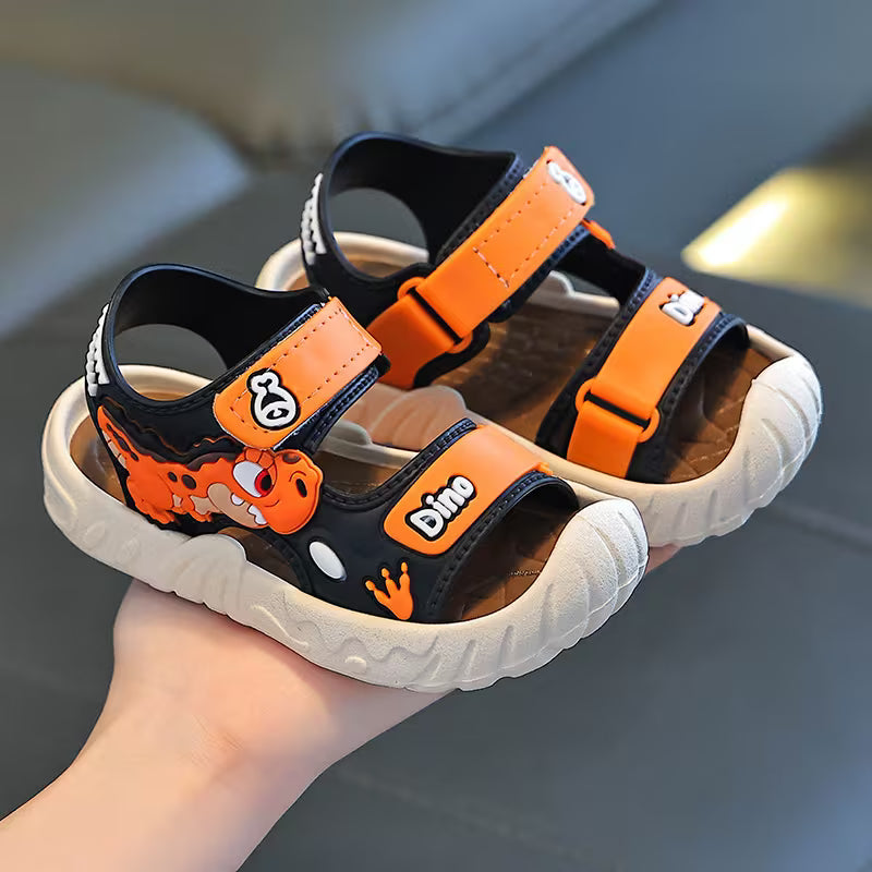 Cartoon Character Beach Sandals Soft Sole Lightweight