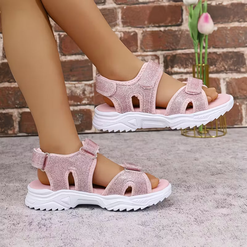 Girls' Summer New Fashion Open Toe Hook 