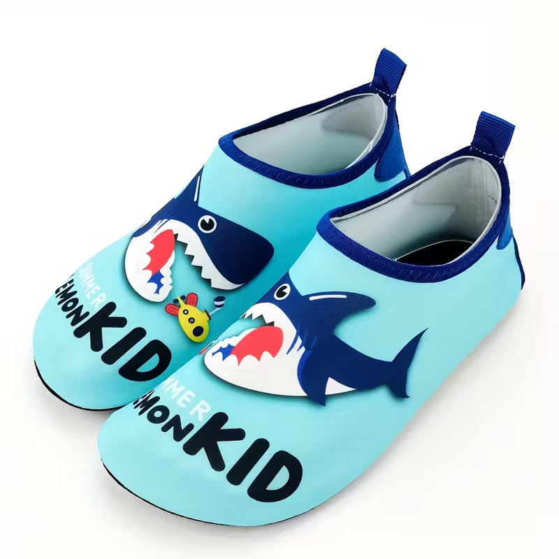 Little Kids Boy's Barefoot Water Shoes Cartoon