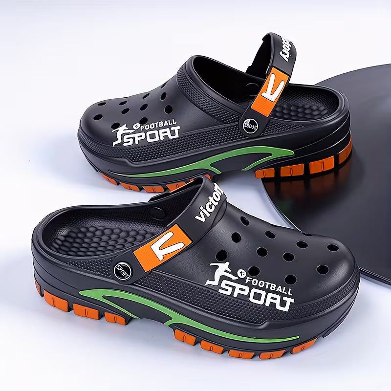 Men's Fashionable and Versatile Clogs Sporty Sandals